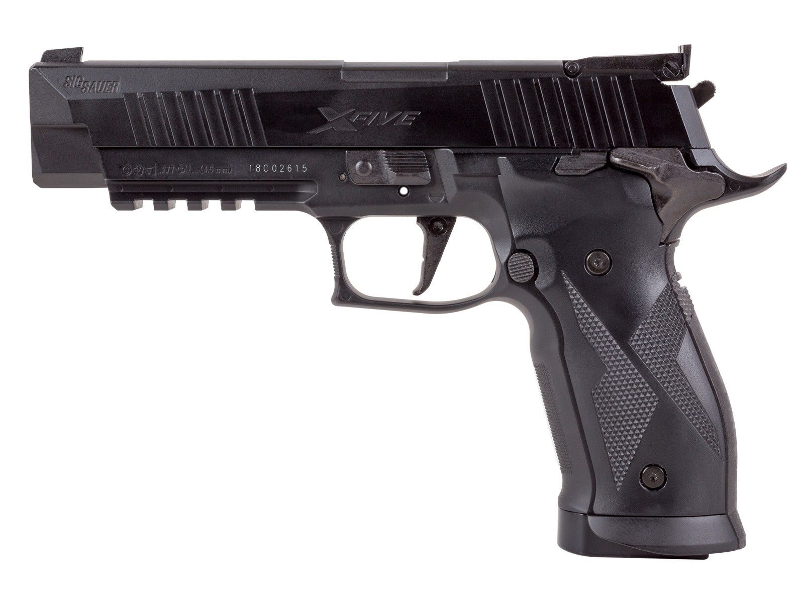 Sig Sauer X5 Black .177 Pellet & 4.5mm BB Air Pistol